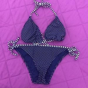 Mossimo medium bikini navy